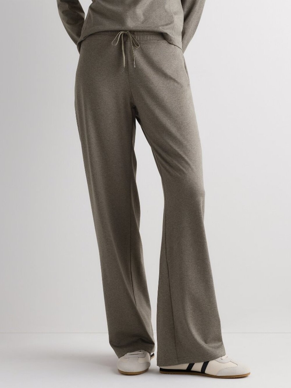 Flowknit Wide Leg Pants